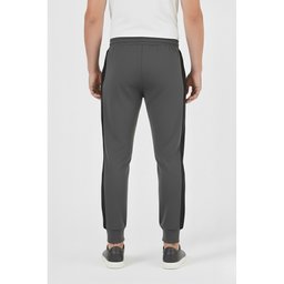 بنطال رياضي رجالي جوغر مريح قطعتين أسود-فحمي بقصة عادية وخصر مطاطي Men's Black-Anthracite Standard Fit Jogger Sweatpants 2-Pack with Ribbed Cuffs and Pockets