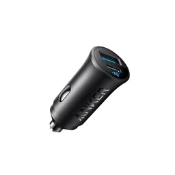 انكر - شاحن سيارة يحتوي منفذين بقوة شحن 30 واط - اسود Anker Car Charger 30W 2-Ports Black