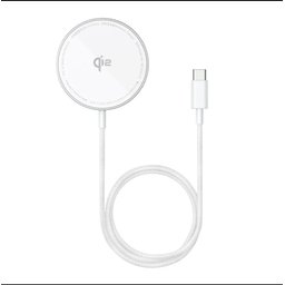 شاحن لاسلكي مغناطيسي بسيط صغير الحجم من Baseus Qi2 بقوة 15 واط Baseus Qi2 Mini Magnetic Simple Charger 15W