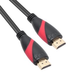 كيبل VCOM HDMI 2.0V ذكر إلى ذكر، يدعم Ethernet و3D، بسرعة نقل تصل إلى 18Gbps،  بطول 3 متر VCOM HDMI 2.0V AM/AM Cable, Ethernet & 3D Support, 18Gbps, 3M