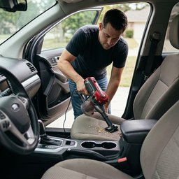مكنسة عصا قابلة للطي كهربائية امبليوم Emplium Cordless Foldable Stick Vacuum Cleaner