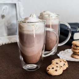 كوب دبل زجاج Glass Double Cup..