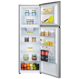 ثلاجة هايسنس 328 لتر (12 قدم) بمجمّد علوي مع تقنية Total No Frost وتوزيع الهواء Multi Air Flow Hisense 328L (12ft) Top Mount Refrigerator with Total No Frost and Multi Air Flow