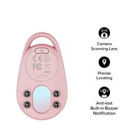 موماكس بن كارد ماسح الكاميرات المخفية ومحدد المواقع (وردي) Momax PinGuard Camera Scanning Find my locator (Pink)