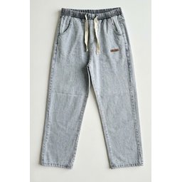 بنطلون جينز رجالي بقصة مريحة Baggy 30073 - لون حجري Men's Relaxed Fit Baggy Jeans 30073 - Stone Wash