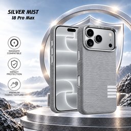 حافظة آيفون 18 برو ماكس من قماش اللينن مع ماك سيف iPhone 18 Pro Max Premium Linen Case with MagSafe