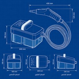 منظف البخار الصناعي إمبليوم الاحترافي Embleme Professional Industrial Steam Cleaner