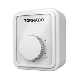 مروحة سقف تورنادو 56 بوصة 3 ريشة أبيض Tornado 56-inch 3-blade ceiling fan, white