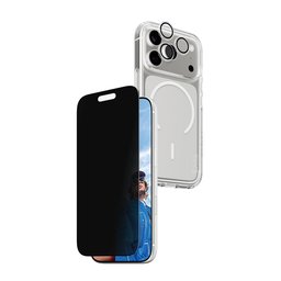 حزمة حماية فاخرة ثلاثية (3-في-1) بفلتر خصوصية للايفون 17 برو CARE by PanzerGlass® 3-in-1 Flagship Privacy Bundle iPhone 17 Pro