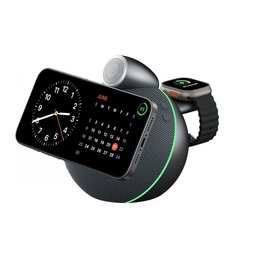 مكبر صوت وشاحن لاسلكي WiWU Conch Wi-G042 WiWU Conch Wireless Charger Speaker Wi-G042