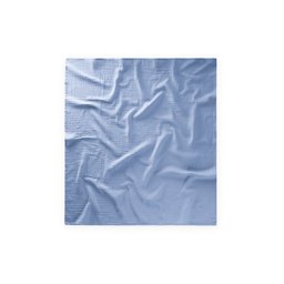 بطانية موسلين سادة 90x100 سم - أزرق فاتح Plain Muslin Blanket 90x100 cm - Light Blue