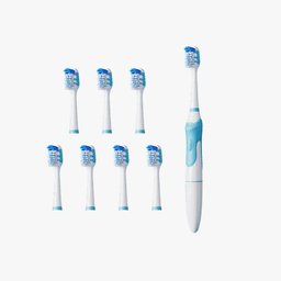 فرشاة أسنان كهربائية Oraimo SoniCare مع 8 رؤوس فرشاة – أبيض Oraimo SoniCare Electric Toothbrush with 8 Brush Heads – White