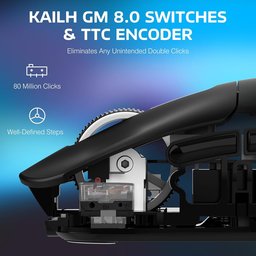 ماوس ألعاب أتاك شارك X3 فائق الخفة، لاسلكي ثلاثي الاتصال وقابل للشحن ATTACK SHARK X3 Ultra-Lightweight Tri-Mode Wireless Gaming Mouse
