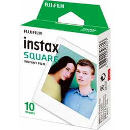 فوجي فيلم - فيلم إنستاكس سكوير (10 لقطات) Fujifilm INSTAX Square Film (10 Shots)-white