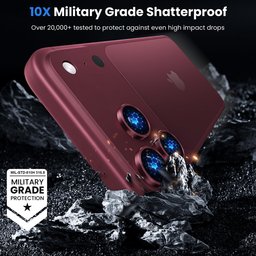 حماية عدسات كاميرا آيفون 18 برو / 18 برو ماكس iPhone 18 Pro / 18 Pro Max Camera Lens Ring Protector
