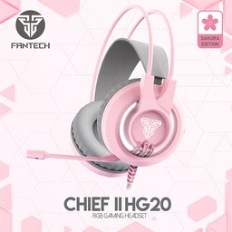 سماعة ألعاب فانتك Chief II HG20 إصدار ساكورا Fantech Chief II HG20 Gaming Headset, Sakura Edition
