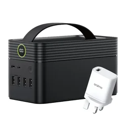 طقم باور بانك أورايمو 60 ألف مللي أمبير/ساعة 222 واط/ساعة أسود Oraimo Power Bank kit 60K mAh 222 Wh Black