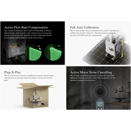 طابعة بامبو لاب A1 Mini ثلاثية الأبعاد Bambu Lab A1 Mini 3D Printer