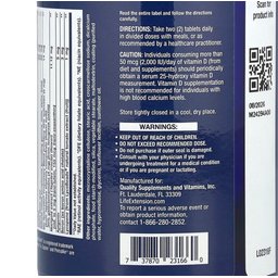 تو بير داي متعدد الفيتامينات والمعادن من لايف اكستينشن الامريكية Two-Per-Day Multivitamin, 60 Tablets