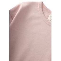 طقم سويت شيرت موسمي للأطفال 2-7 سنوات - وردي بودرة Seasonal Sweatshirt Set for Kids 2-7 Years - Powder Pink