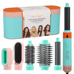 مجموعة تصفيف الشعر الكاملة 6 في 1 6-IN-1 Hot Air Styling Brush