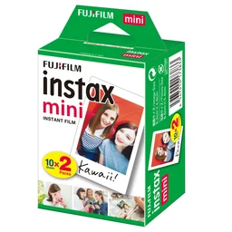 فوجي فيلم - فيلم إنستاكس ميني (عبوتان / 20 لقطة) Fujifilm INSTAX Mini Film (2 Packs / 20 Shots)