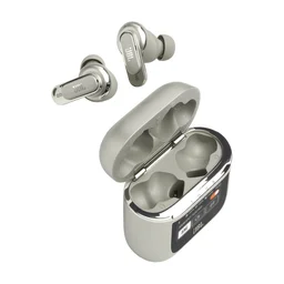 جي بي ال سماعات أذن Tour Pro 2 اللاسلكية الحقيقية بخاصية إلغاء الضوضاء بلون الشمبانيا JBL Tour Pro 2 True wireless Noise Cancelling Earbuds Champagne
