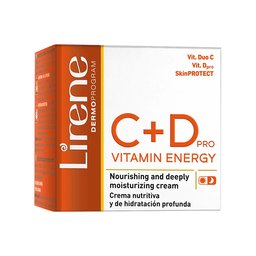 كريم Lirene C+D Pro Vitamin Energy – مُغذٍ ومرطب بعمق Lirene C+D Pro Vitamin Energy – Nourishing and Deeply Moisturizing Cream