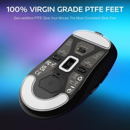 ماوس ألعاب أتاك شارك X3 فائق الخفة، لاسلكي ثلاثي الاتصال وقابل للشحن ATTACK SHARK X3 Ultra-Lightweight Tri-Mode Wireless Gaming Mouse