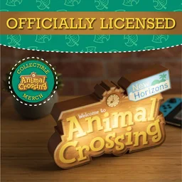 مصباح شعار أنيمال كروسينغ: نيو هورايزونز الرسمي من نينتندو – بالادون Paladone Nintendo Animal Crossing: New Horizons Official Logo Light