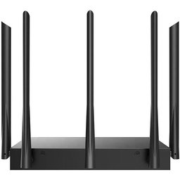 راوتر تندا W30E لاسلكي ثنائي النطاق AX3000 بسرعة 3000Mbps مع تقنية Wi-Fi 6 ومنافذ Gigabit و5 هوائيات وتغطية تصل إلى 500 متر م Tenda W30E AX3000 Dual-Band Gigabit Wi-Fi 6 Enterprise Wireless Router with 5 High-Gain Antennas