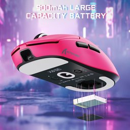 ماوس ألعاب أتاك شارك X8 SE لاسلكي ثلاثي الاتصال وقابل للشحن ATTACK SHARK X8 SE Tri-Mode Wireless Rechargeable Gaming Mouse