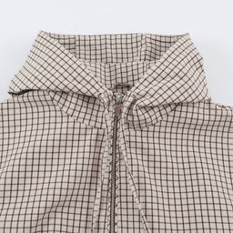 جاكيت كاجوال خريفي بنقشة المربعات مع قبعة Stylish Jacekt