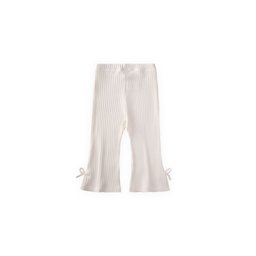 بنطال ليقنز أطفال بقصة أرجل واسعة - أوف وايت (2-8 سنوات) Kids Flared Leggings - Off-White (2-8 Years)