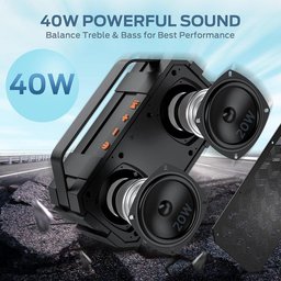 مكبر صوت بلوتوث محمول BUGANi M90 بوغاني Bugani M90 Portable Bluetooth Speaker Black