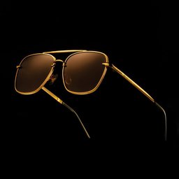 نظارات طلاء ذهب عيار 18-Baka 18 Gold Plated-Baka