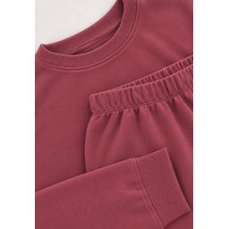 طقم سويت شيرت للأطفال 8-12 سنة - وردي عتيق Kids' Sweatshirt Set 8-12 Years - Antique Pink