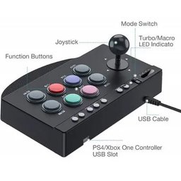 أركيد فايت ستيك للألعاب القتالية PXN-0082 PXN-0082 Arcade Fight Stick Controller