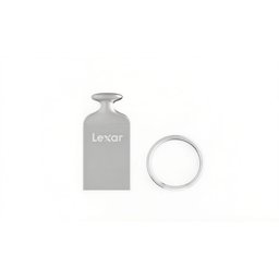 فلاش ميموري ليكسر JumpDrive M22 بسعة 16GB وواجهة USB 2.0 بتصميم معدني صغير الحجم Lexar JumpDrive M22 16GB USB 2.0 Metal Flash Drive