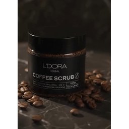 مقشر القهوة للوجه والجسم - لدورا L'DORA FACE & BODY COFFEE SCRUB