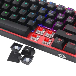 كيبورد ريد دراغون فيز K617 RGB Redragon FIZZ K617 RGB 60% Mechanical Gaming Keyboard