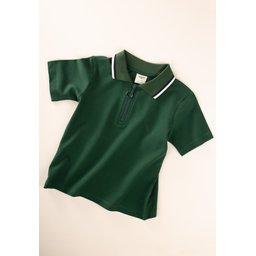 تي شيرت بولو للأطفال - أخضر كاكي (2-10 سنوات) Kids' Polo T-Shirt - Khaki Green (2-10 Years)
