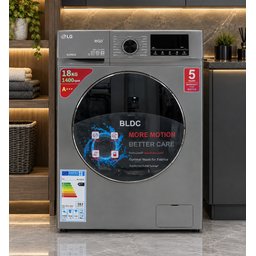 غسالة ملابس إل جي الكورية 18 كغم LG Korean 18kg Washing Machine