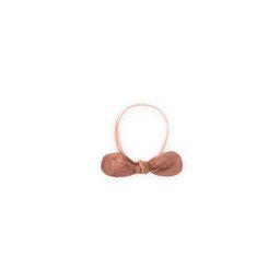 باندانا شعر للأطفال بشرائط رفيعة - بني Baby Hair Bandana with Thin Ribbons - Brown