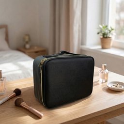 حقيبة مكياج مع مرآة وانارة Makeup Bag with Lighted Mirror