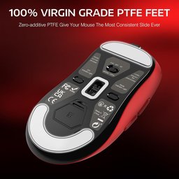 ماوس ألعاب أتاك شارك G3 PRO لاسلكي ثلاثي الاتصال مع قاعدة شحن مغناطيسية RGB ATTACK SHARK G3 PRO Tri-Mode Wireless Gaming Mouse with RGB Magnetic Charging Dock