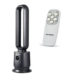 مروحة تاور رقمية هاوسبرغ Hausberg – رمادي غامق / أسود Hausberg HB-5956GR Digital Tower Fan - Dark Gray / Black