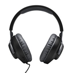 6064. جي بي ال سماعة ألعاب سلكية Quantum 100 اسود 6064. JBL Quantum 100 Wired Gaming Headset Black
