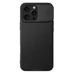 حافظة نيلكن CamShield Pro لـهاتف ايفون 16 برو ماكس - اسود Nillkin CamShield Pro Case for Apple iPhone 16 Pro Max - Black