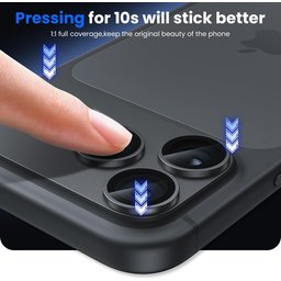 حماية عدسات كاميرا آيفون 18 برو ماكس iPhone 18 Pro Max Metal Camera Lens Protector
